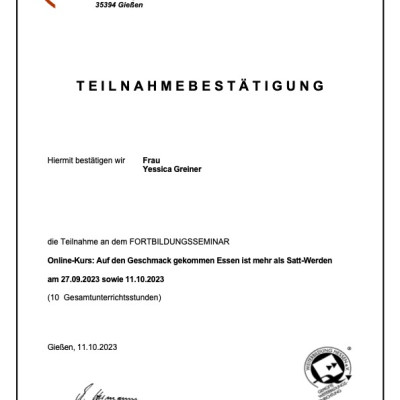 Essen mehr als satt werden